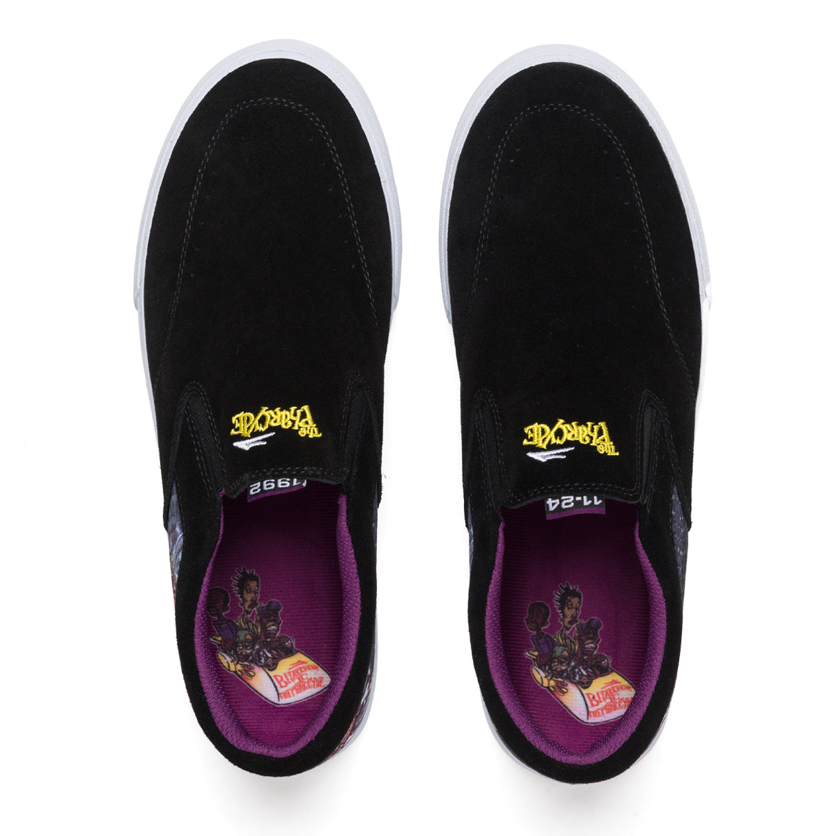 Lakai X The Pharcyde Shoes Owen VLK - Black Suede