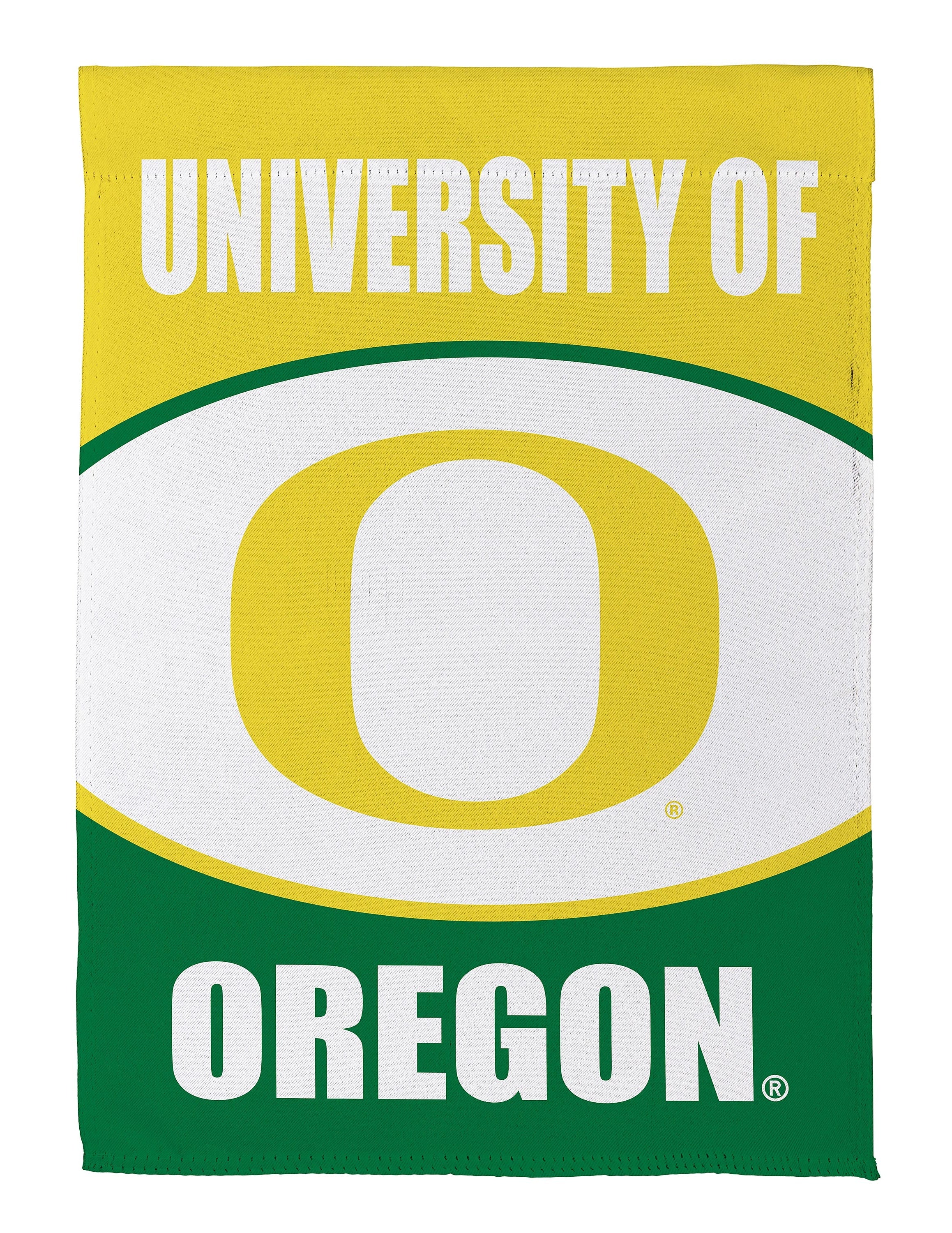 Oregon Ducks 2 Sided Garden Flag