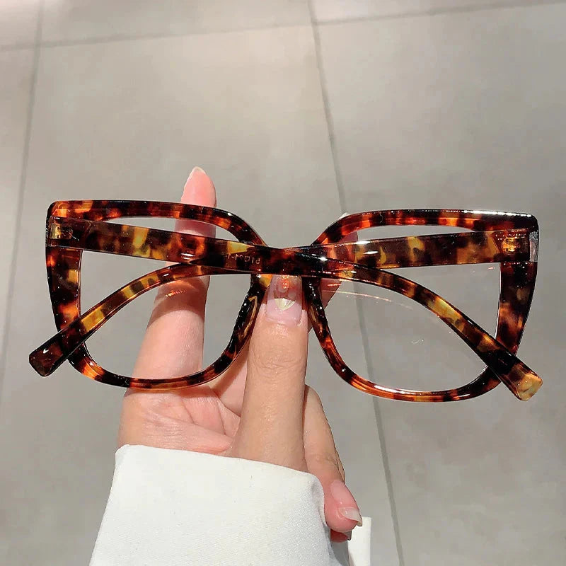 Oversized Square Eyeglasses Frames.