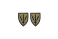 U.S. Army 201st Military Intelligence OCP Patch with Hook Fastener (pair)