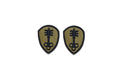 U.S. Army 300th Military Police Command OCP Patch with Hook Fastener (pair)
