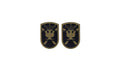 US Army John F Kennedy JFK Special Warfare Center OCP Patch with Hook Fastener (pair)