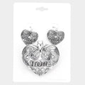 "Hope" Heart Pendant Set