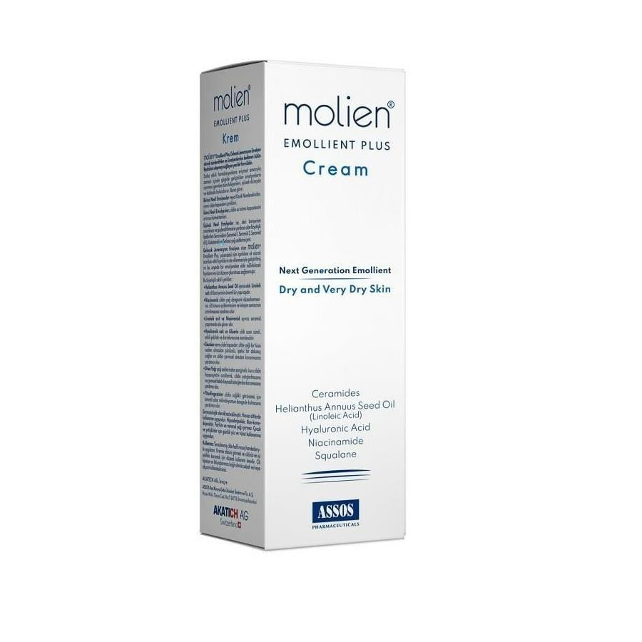 Molien Moisturizing Cream 75ml - Ceramide Rich, Hypoallergenic Skincare for Dry & Sensitive Skin