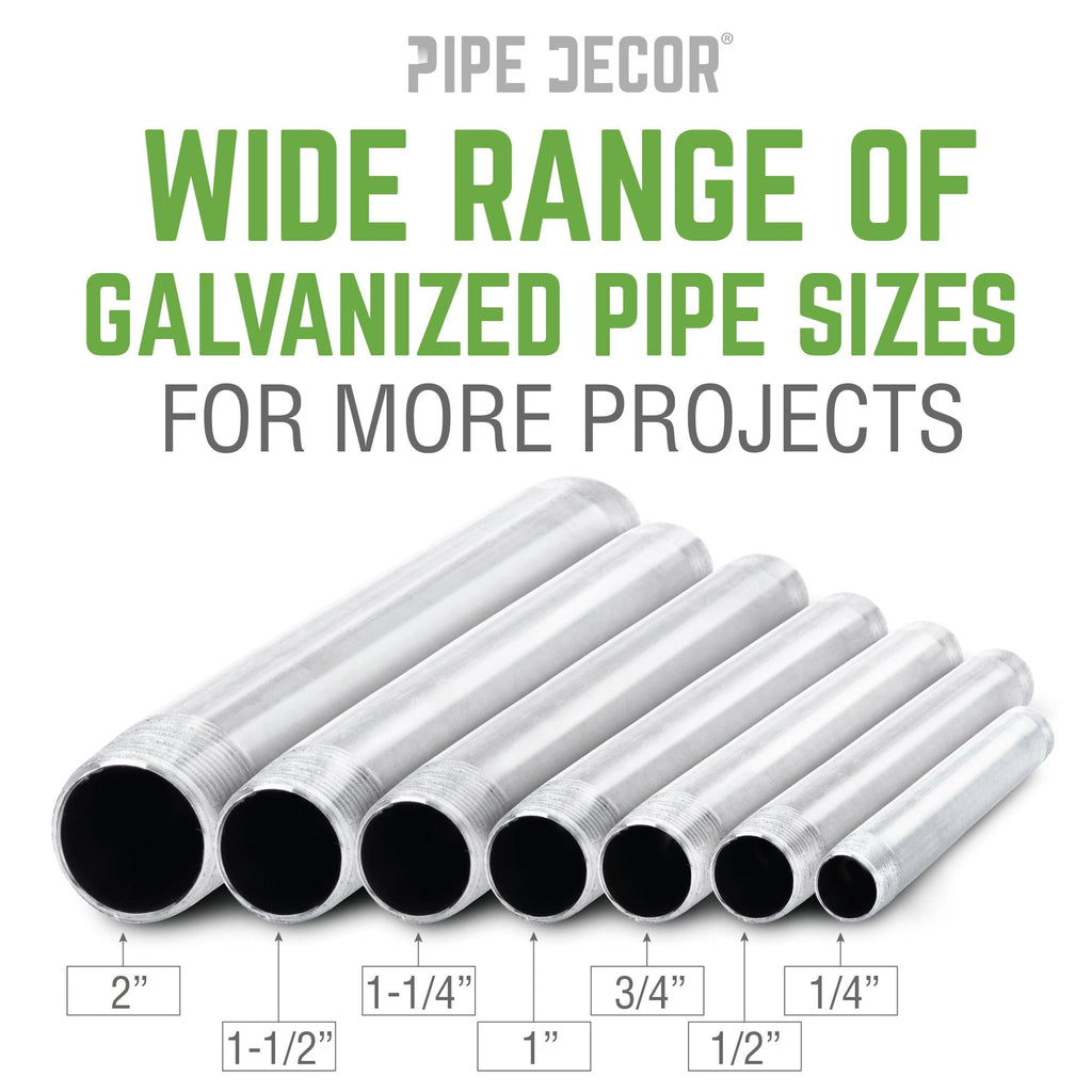 1/2 in. x 24 in. Galvanized Steel Pipe