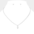 Hamsa hand pendant necklace