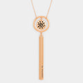 Be thankful _ Patterned Sun Necklace
