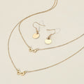 Double Layer Infinity Pendant Necklace