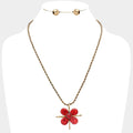 Flower Pendant Necklace