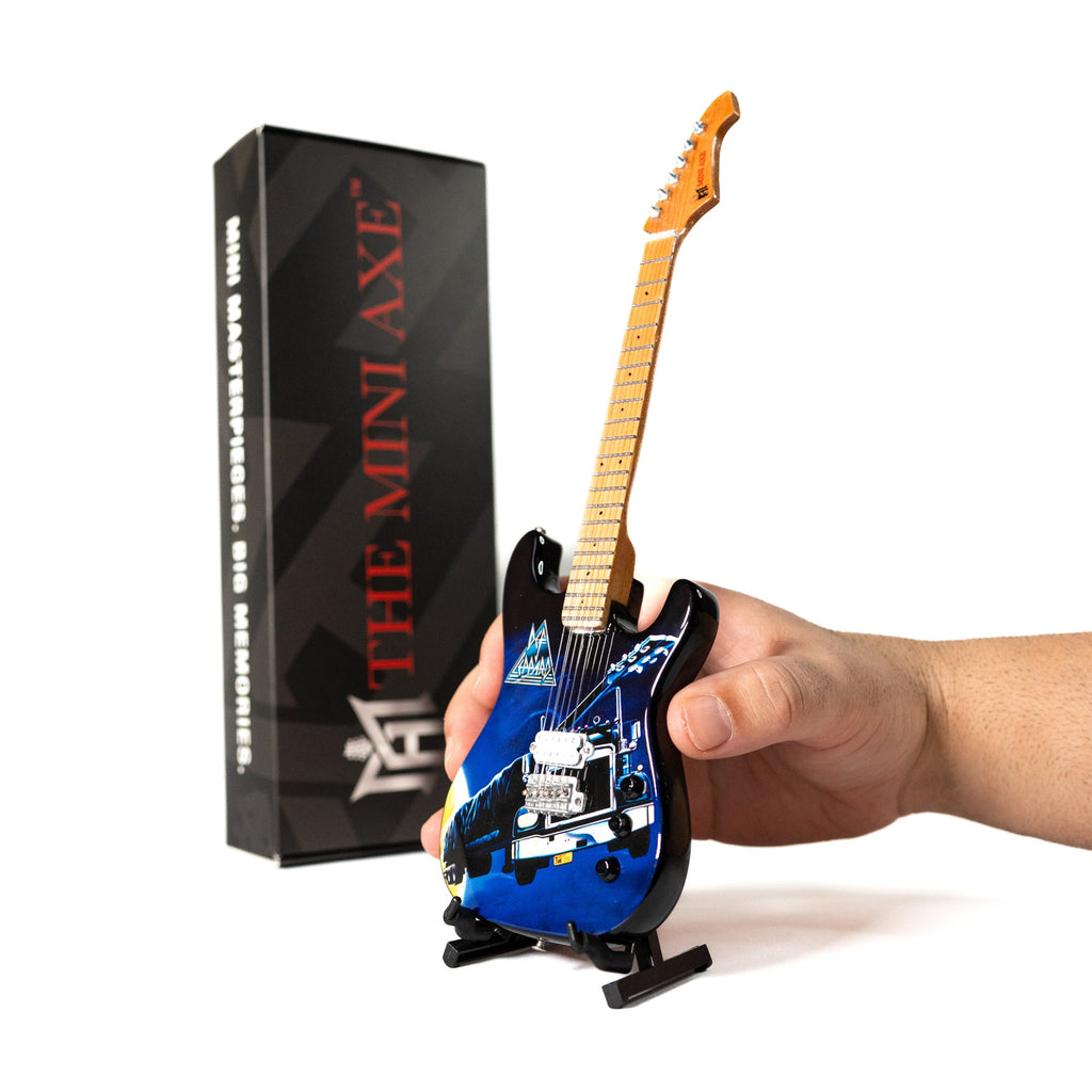 Def Leppard’s “On Through the Night” Miniature Guitar