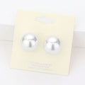 16mm Pearl stud earrings