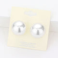 20mm Pearl stud earrings