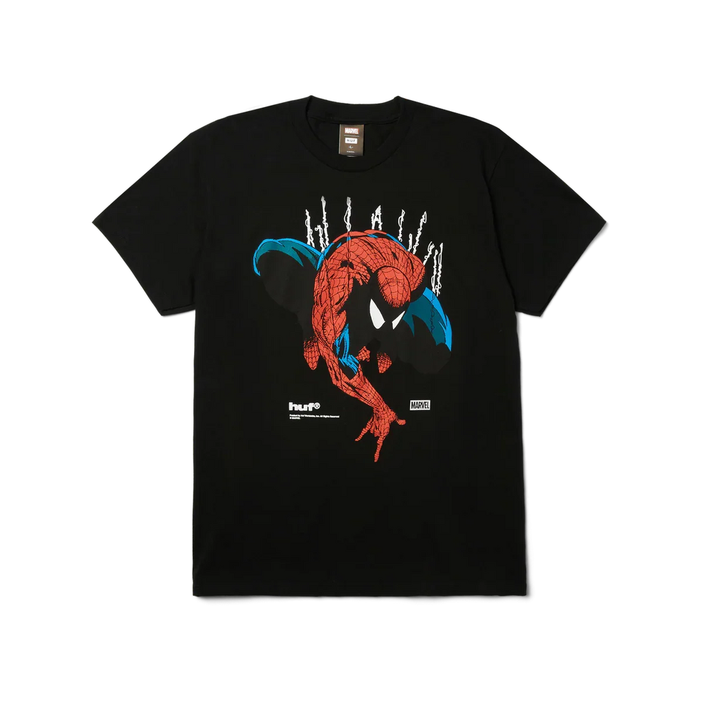 HUF x Marvel Spider-Man Perceptions SS T-Shirt - Black
