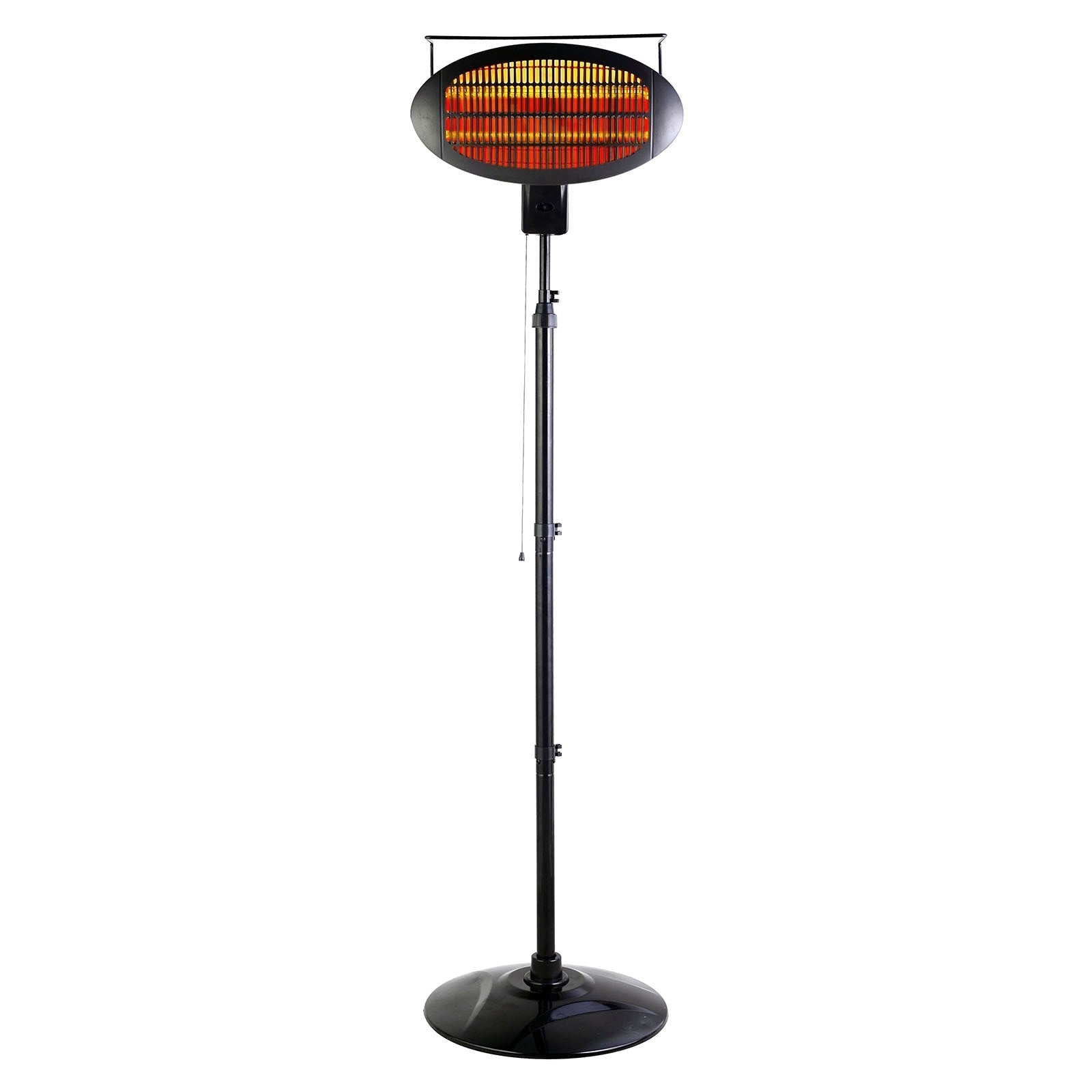Optimus Garage-Outdoor Floor Standing Infrared Patio Heater with Remote