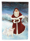 A Spirit of Harmony Santa Claus Garden Flag Mailbox Decorative Yard Banner Outside Patio Artwork for Flower Beds, Garden Size, Multicolor