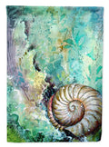 The Treasure of the Surf Shell Garden Flag Mailbox Decorative Yard Banner Outside Patio Artwork for Flower Beds, Garden Size, Multicolor