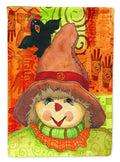 Harvey and the Scarecrow Fall Garden Flag Mailbox Decorative Yard Banner Outside Patio Artwork for Flower Beds, Garden Size, Multicolor