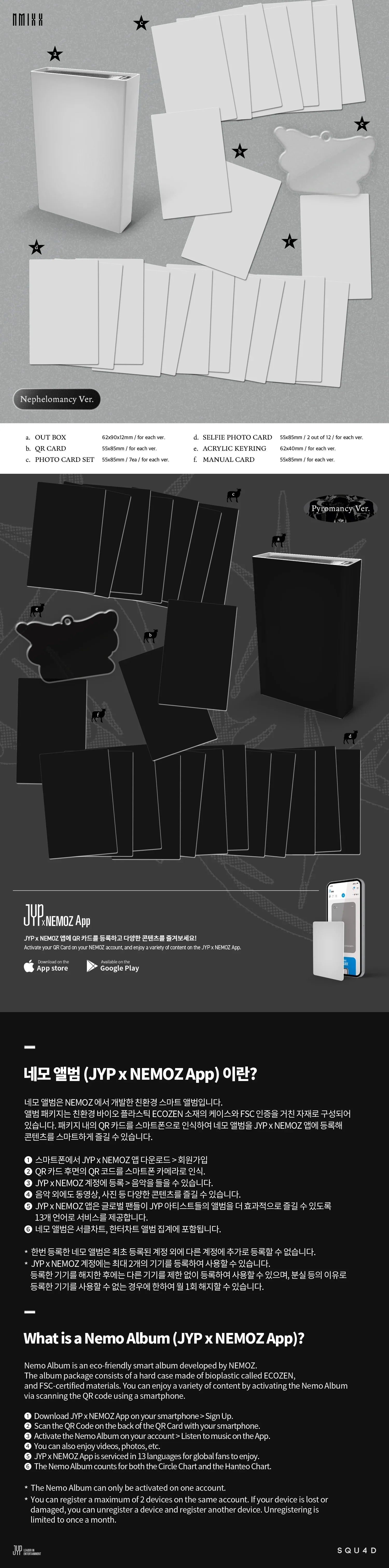 MMIXX 3rd Ep Album - Fe3O4 : Stick Out (Platform Album Nemo Ver. Random)