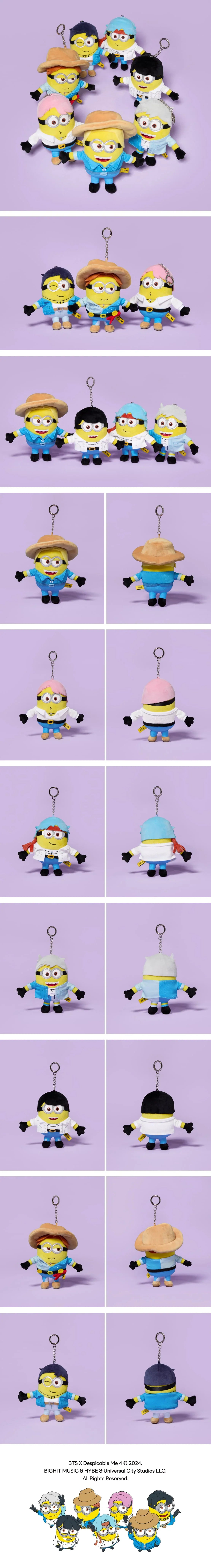 BTS - BTS x Dm4 Official MD Plush Keyring