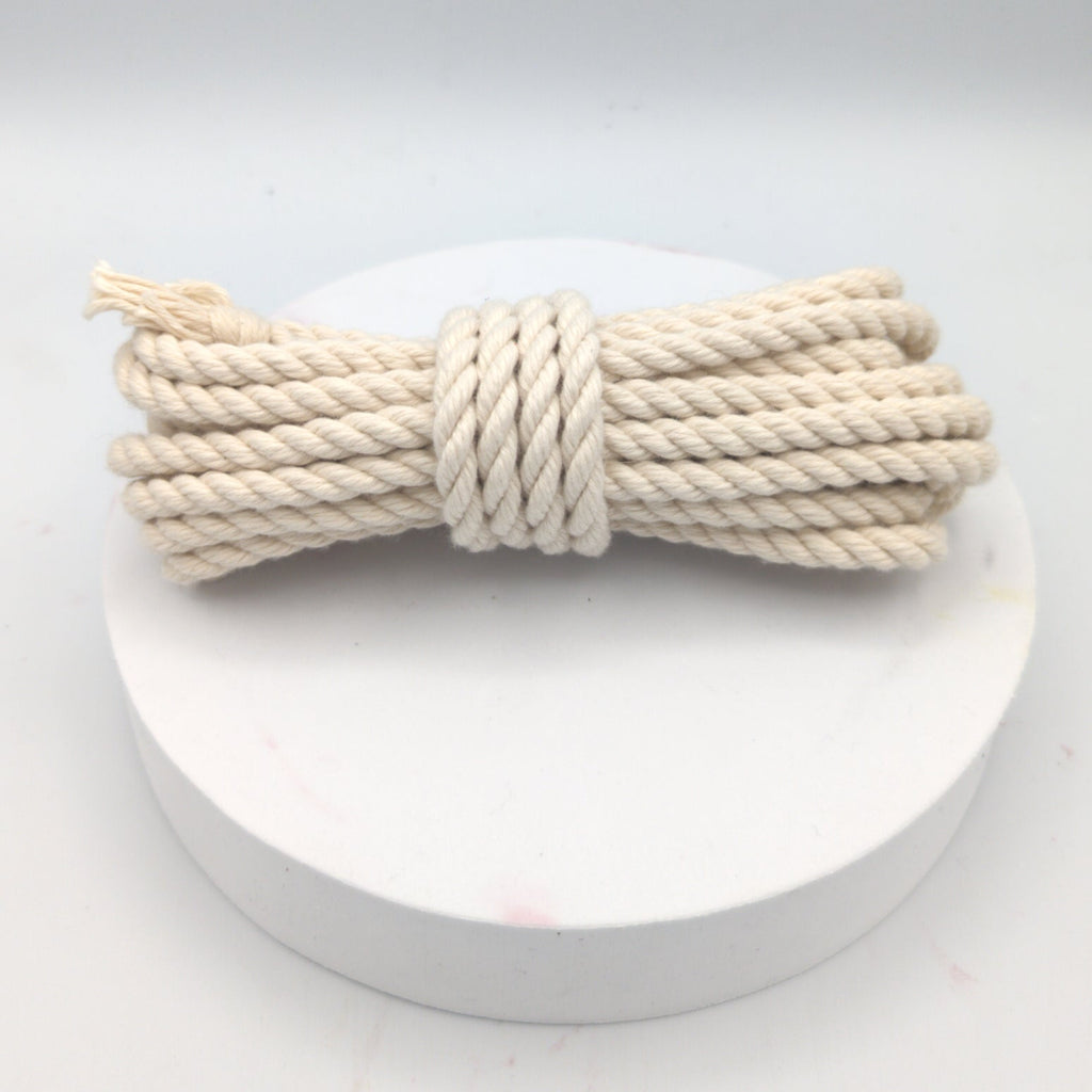 Wholesale POSH Rope - 3 Strand Spun Polyester Bondage Rope - Synthetic Hemp - 6mm