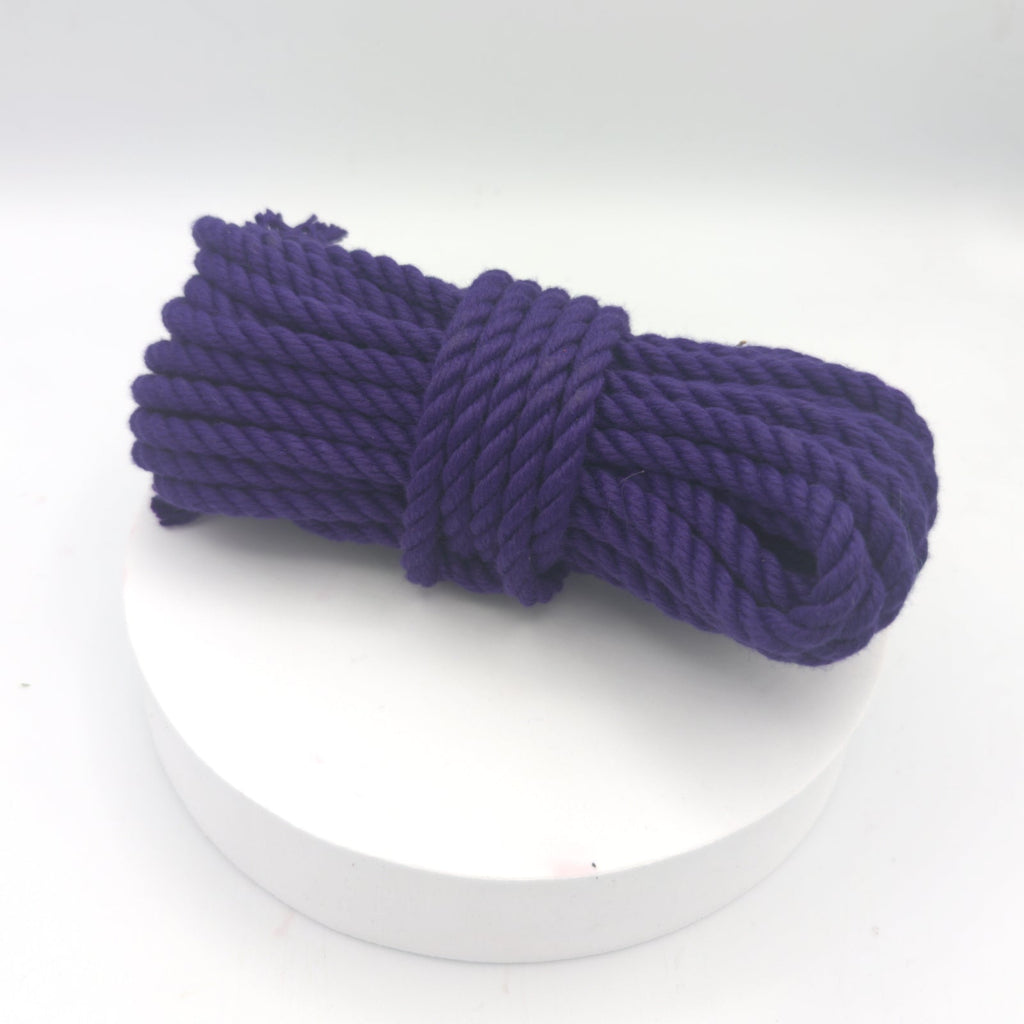 Wholesale POSH Rope - 3 Strand Spun Polyester Bondage Rope - Synthetic Hemp - 6mm