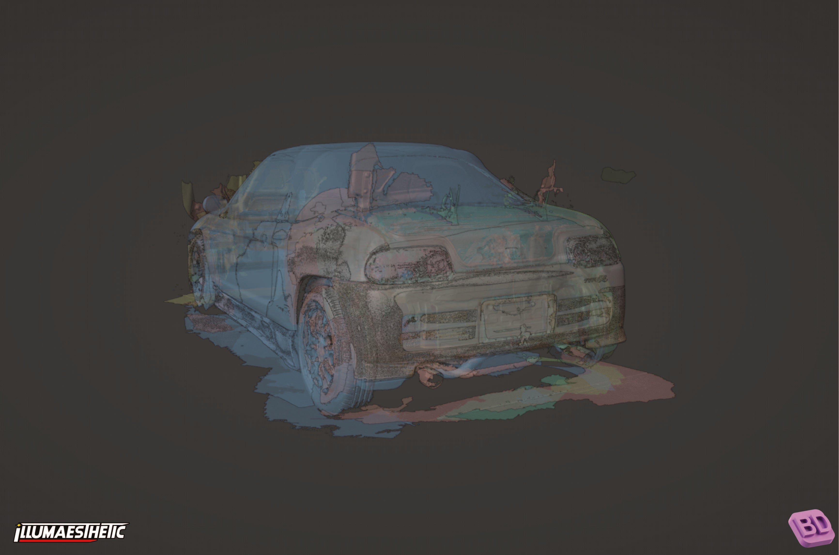 Honda Beat (PP1) 3D Scan (1991-1996)