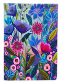 Purple Blossoms II Flowers Garden Flag Mailbox Decorative Yard Banner Outside Patio Artwork for Flower Beds, Garden Size, Multicolor