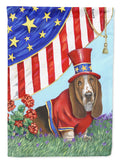 Basset Hound USA Garden Flag Mailbox Decorative Yard Banner Outside Patio Artwork for Flower Beds, Garden Size, Multicolor
