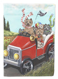 Cairn Terrier On the Move Garden Flag Mailbox Decorative Yard Banner Outside Patio Artwork for Flower Beds, Garden Size, Multicolor