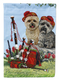 Cairn Terrier Pipers Garden Flag Mailbox Decorative Yard Banner Outside Patio Artwork for Flower Beds, Garden Size, Multicolor