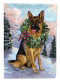 German Shepherd Christmas Honor Garden Flag Mailbox Decorative Yard Banner Outside Patio Artwork for Flower Beds, Garden Size, Multicolor