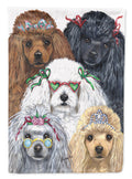 Poodle Oodles Garden Flag Mailbox Decorative Yard Banner Outside Patio Artwork for Flower Beds, Garden Size, Multicolor