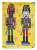 Scottie and Westie Christmas Nutcrackers Garden Flag Mailbox Decorative Yard Banner Outside Patio Artwork for Flower Beds, Garden Size, Multicolor