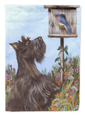 Scottie Curious Garden Flag Mailbox Decorative Yard Banner Outside Patio Artwork for Flower Beds, Garden Size, Multicolor