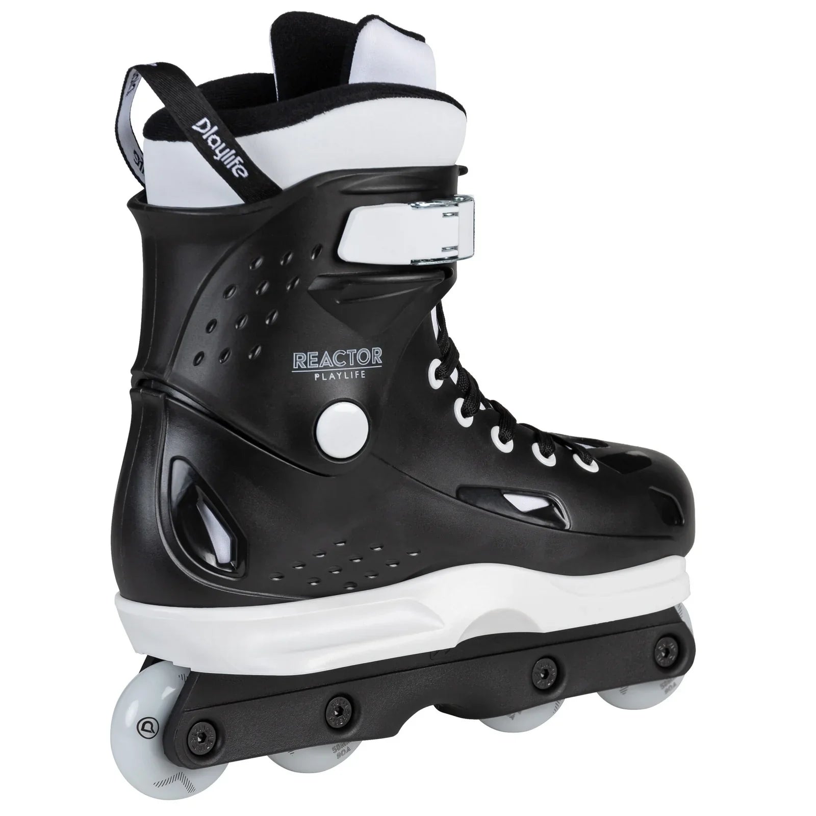 Playlife Reactor Skates Aggressive Inline Complete - White/Black