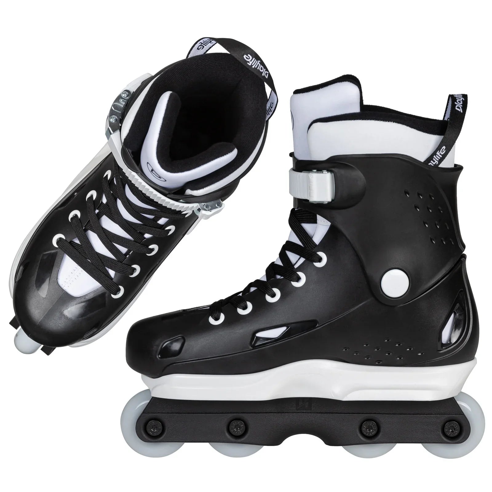 Playlife Reactor Skates Aggressive Inline Complete - White/Black