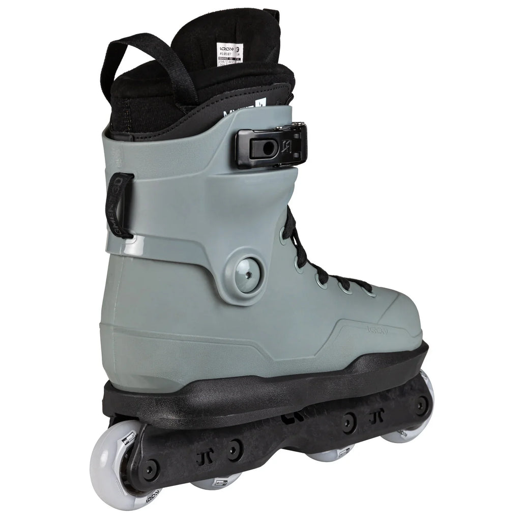 IQON ACT AG Team Aggressive Inline Skates Complete - Grey/Black