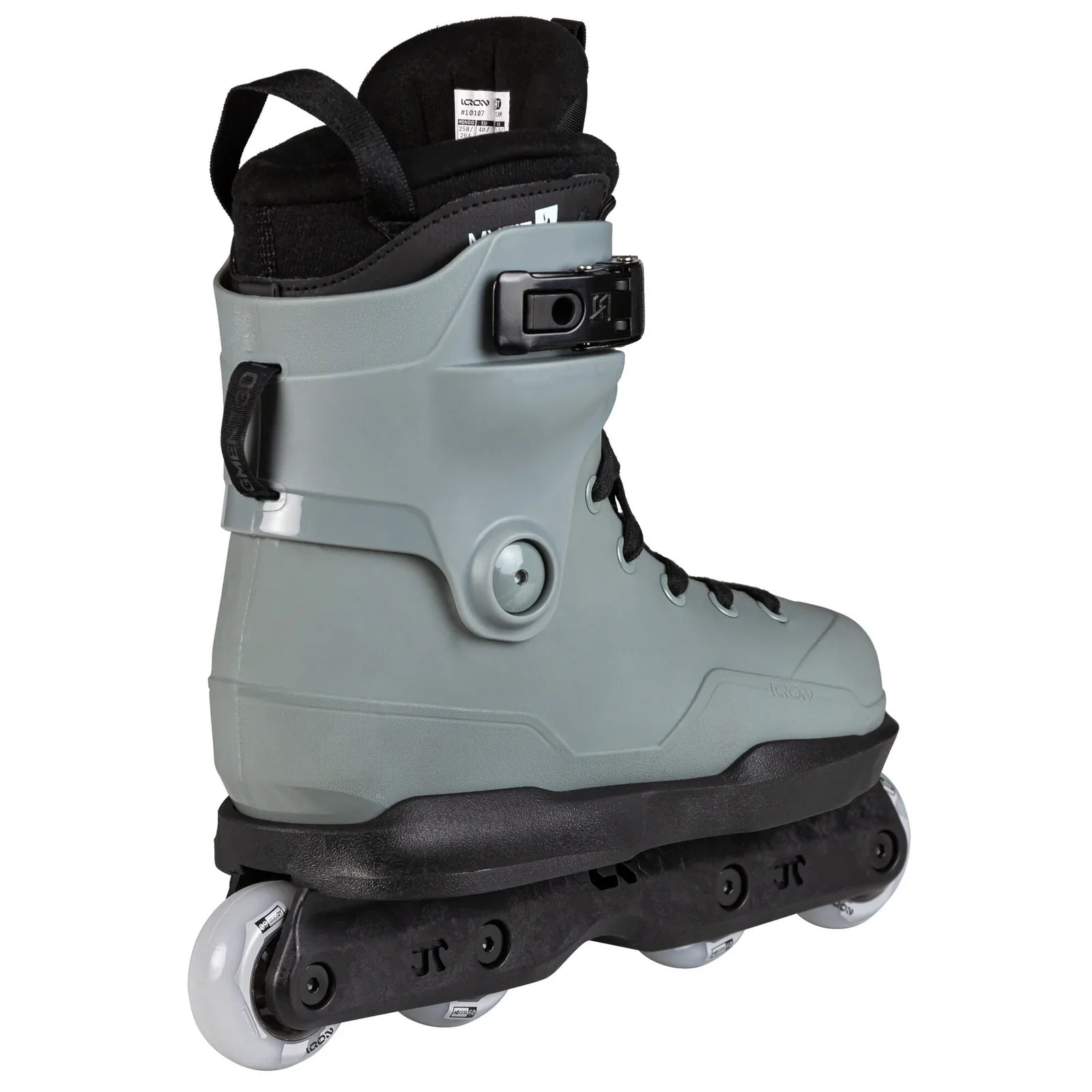 IQON ACT AG Team Aggressive Inline Skates Complete - Grey/Black