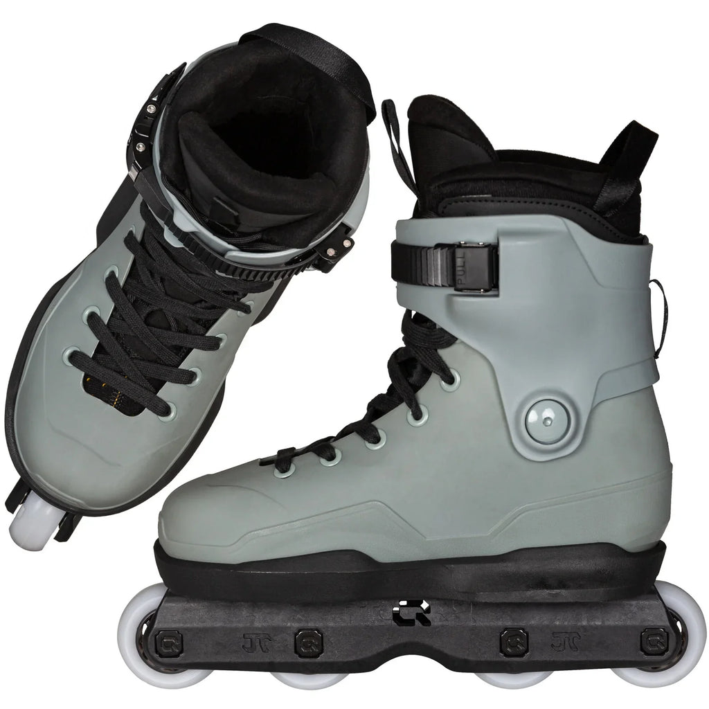 IQON ACT AG Team Aggressive Inline Skates Complete - Grey/Black