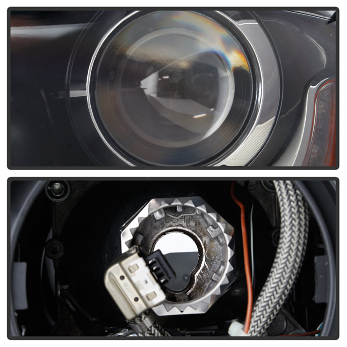 SPYDER Xtune 09-11 Audi A4 HID Xenon OE (Non AFS) Projector Headlights OE Left (PRO-JH-AA409-HID-OE-L) 9948343