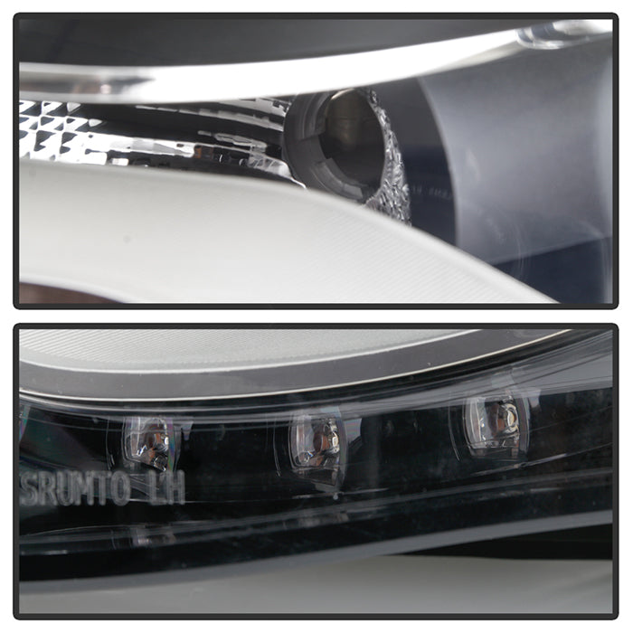 SPYDER Xtune 09-11 Audi A4 HID Xenon OE (Non AFS) Projector Headlights OE Left (PRO-JH-AA409-HID-OE-L) 9948343