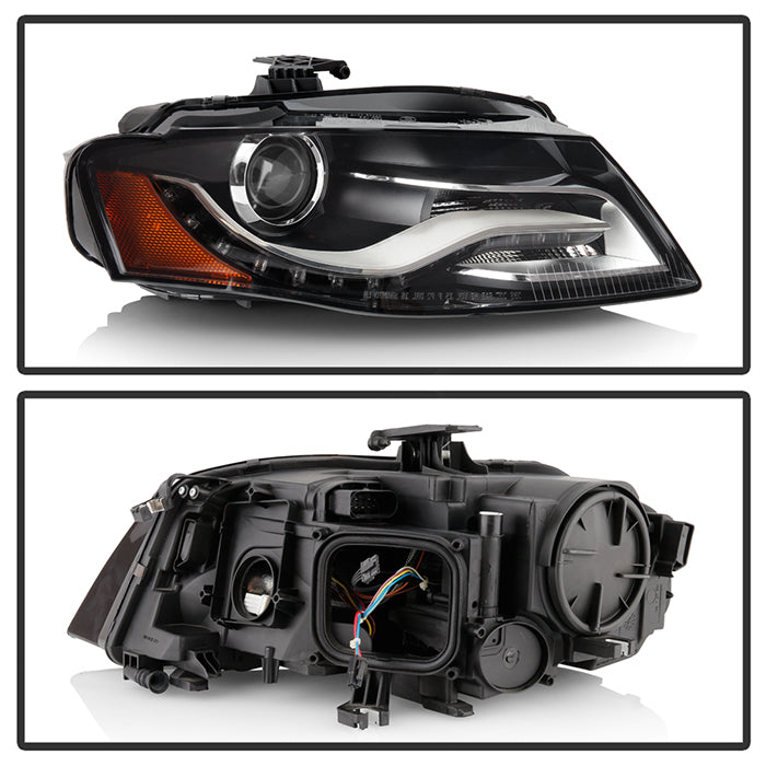 SPYDER Xtune 09-11 Audi A4 HID Xenon OE (Non AFS) Projector Headlights OE Right (PRO-JH-AA409-HID-OE-R) 9948350