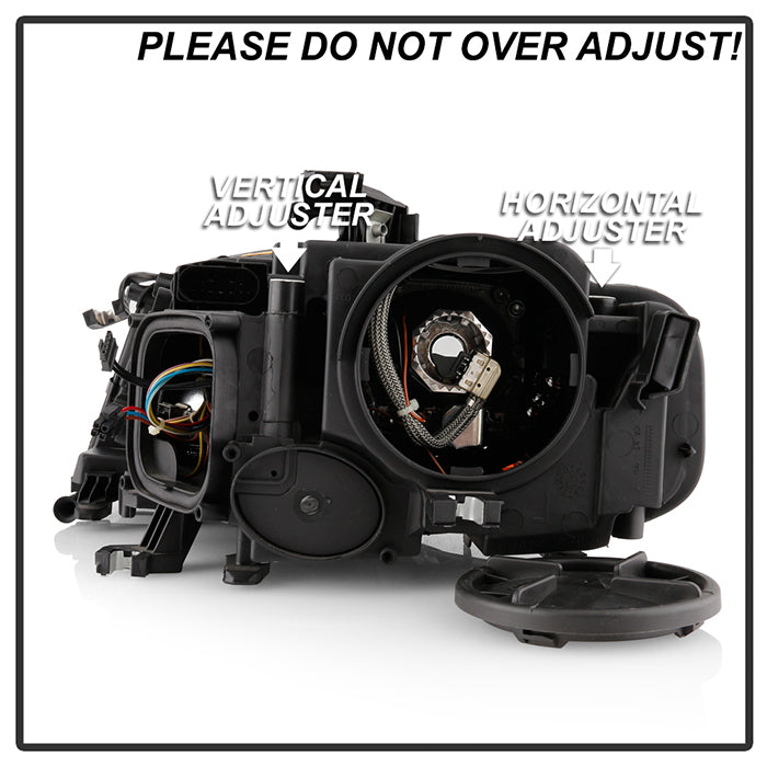 SPYDER Xtune 09-11 Audi A4 HID Xenon OE (Non AFS) Projector Headlights OE Right (PRO-JH-AA409-HID-OE-R) 9948350