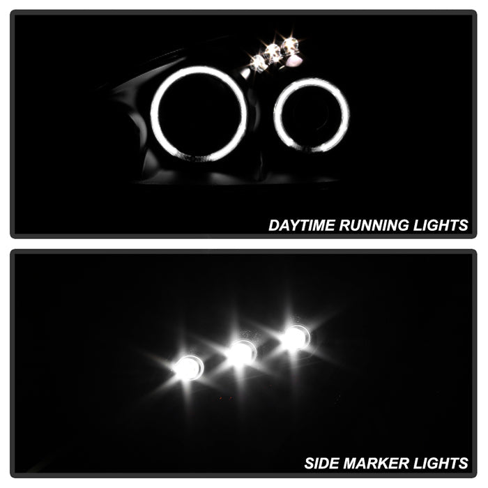 SPYDER xTune 05-06 Acura RSX CCFL Halo Projector Headlights - Black (PRO-JH-ARSX05-HL-BK) 9036958