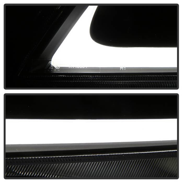 SPYDER xTune 04-08 Acura TSX LED Light Bar Projector Headlights - Black (PRO-JH-ATSX04-LB-BK) 9043116