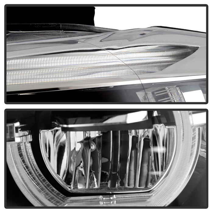 SPYDER BMW F30 3 Series 4Dr LED Projector Headlights Chrome PRO-JH-BF3012H-4D-LED-C 9948534