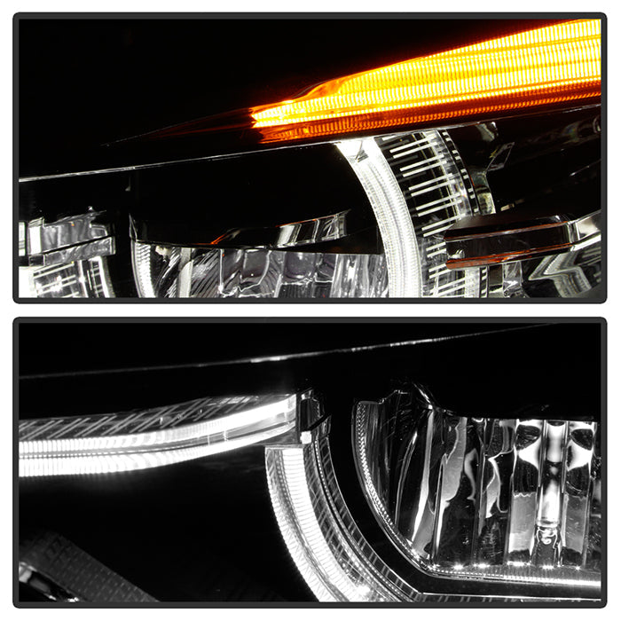 SPYDER BMW F30 3 Series 4Dr LED Projector Headlights Chrome PRO-JH-BF3012H-4D-LED-C 9948534