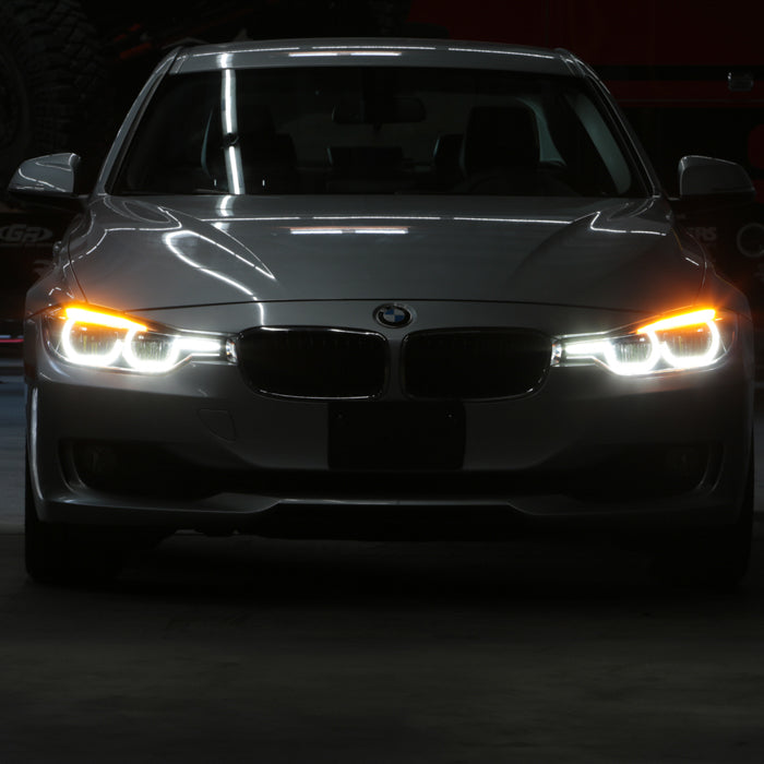 SPYDER BMW F30 3 Series 4Dr LED Projector Headlights Chrome PRO-JH-BF3012H-4D-LED-C 9948534