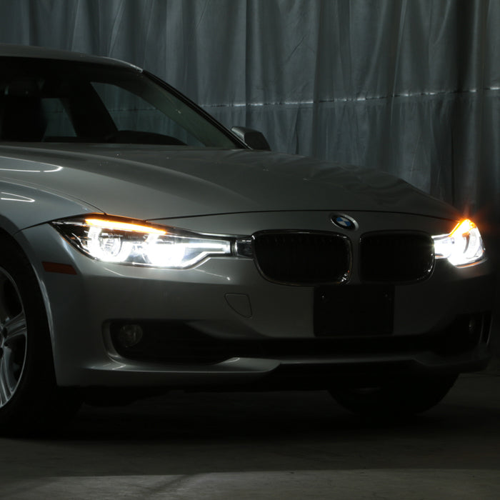 SPYDER BMW F30 3 Series 4Dr LED Projector Headlights Chrome PRO-JH-BF3012H-4D-LED-C 9948534