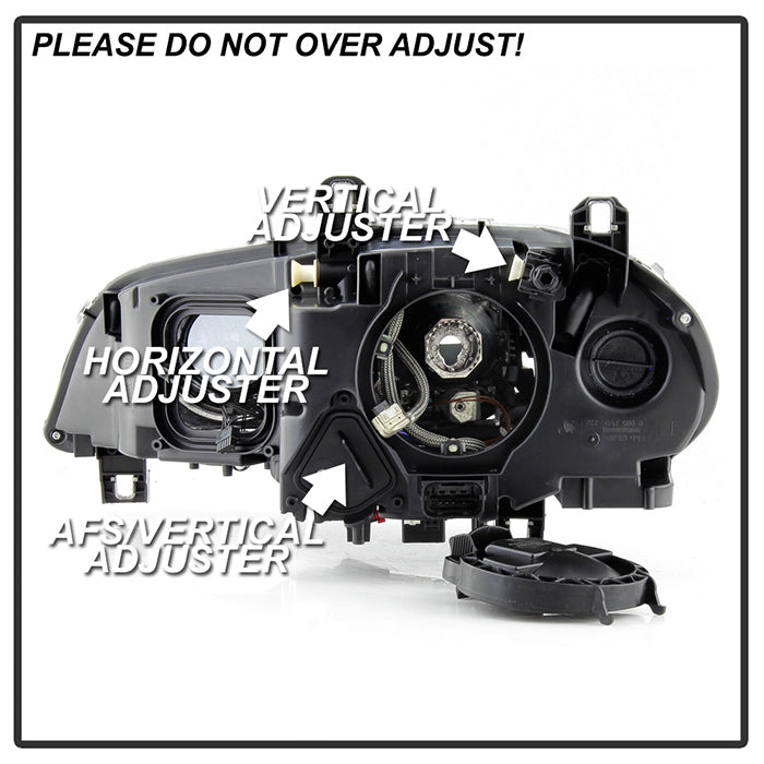 SPYDER xTune 11-13 BMW X5 Passenger Side HID AFS Projector Headlights - OEM Right (PRO-JH-BX511-AFS-OE-R) 9943843
